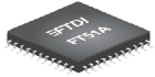 FT51AQ-T 微控制器和模块 FTDI 0.00