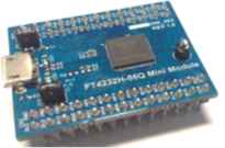 FT4232H-56Q MINI MDL 微控制器和模块 FTDI 300.7947