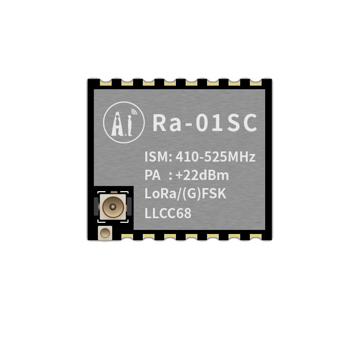Ra-01SC（IPEX） LoRa模块 安信可 14.064