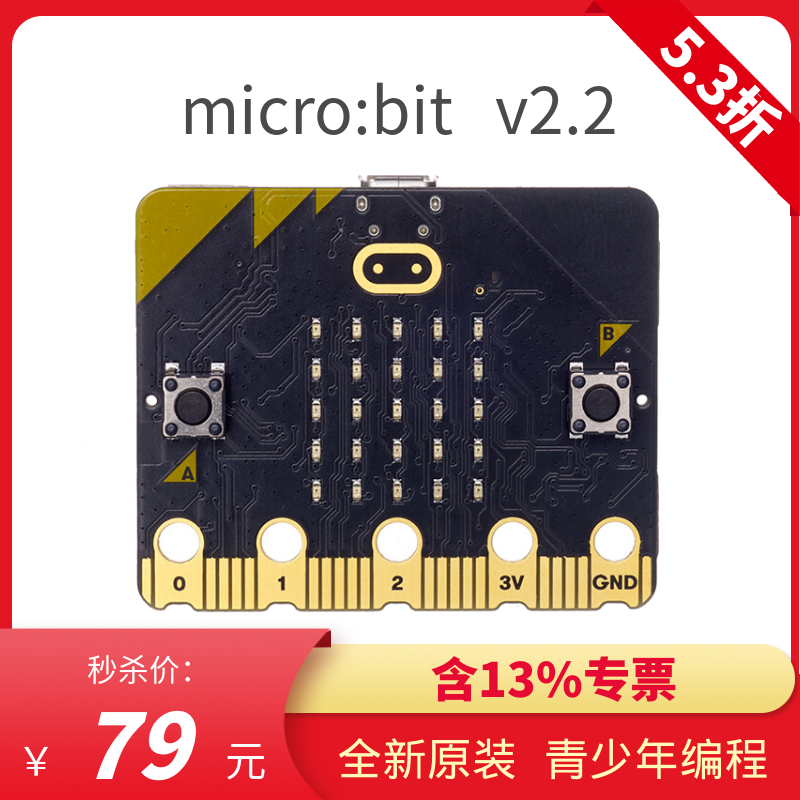 Kit Micro:bit v2.2单板-Microbit